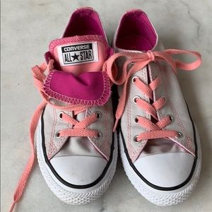 Girls Converse *Double Tongue* Size 2